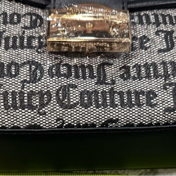 Juicy Couture Black and Gray Crossbody Bag - Picture 5 of 6